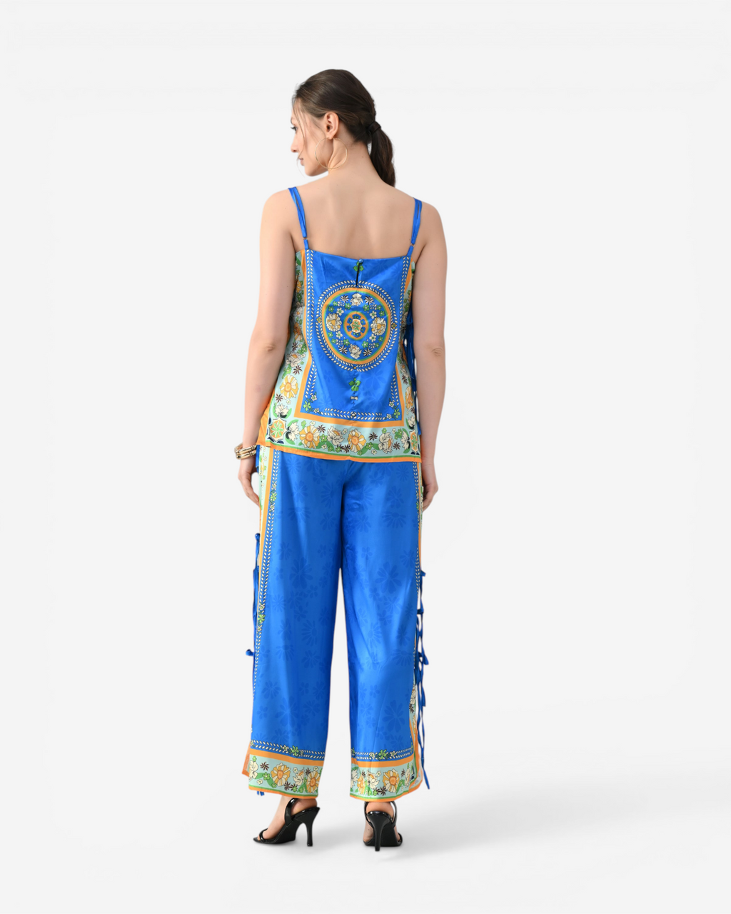 Tie-Side Detail Co-Ord Set