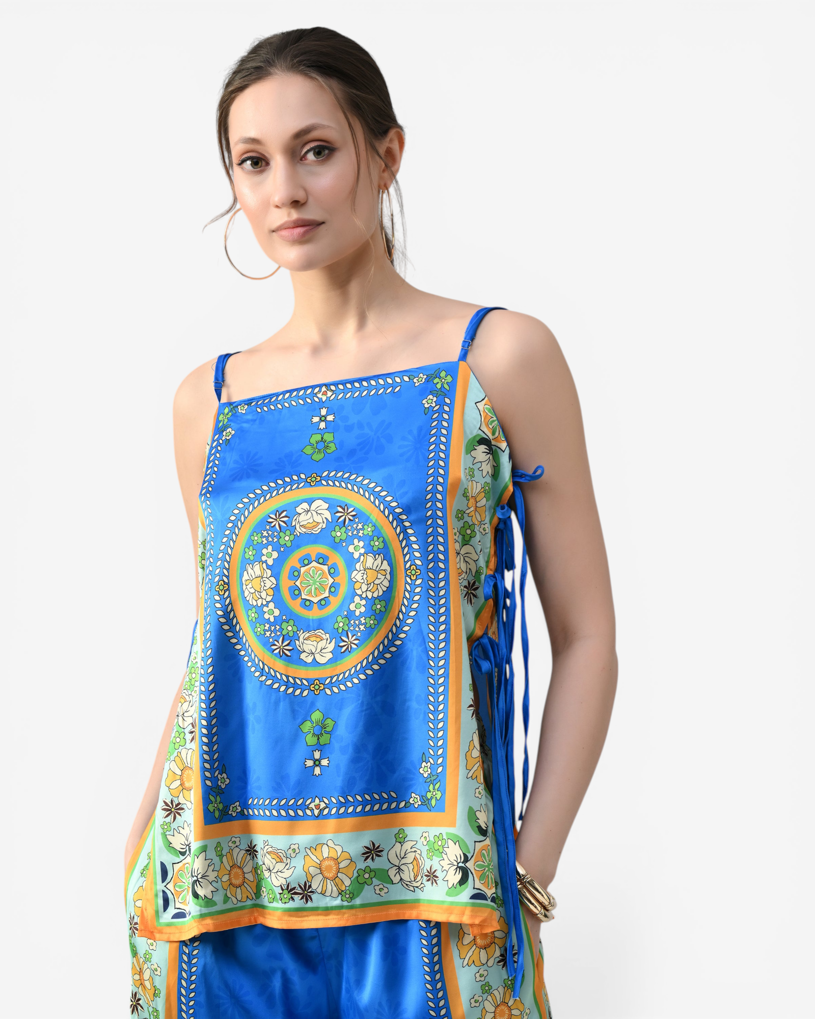 Tie-Side Detail Co-Ord Set