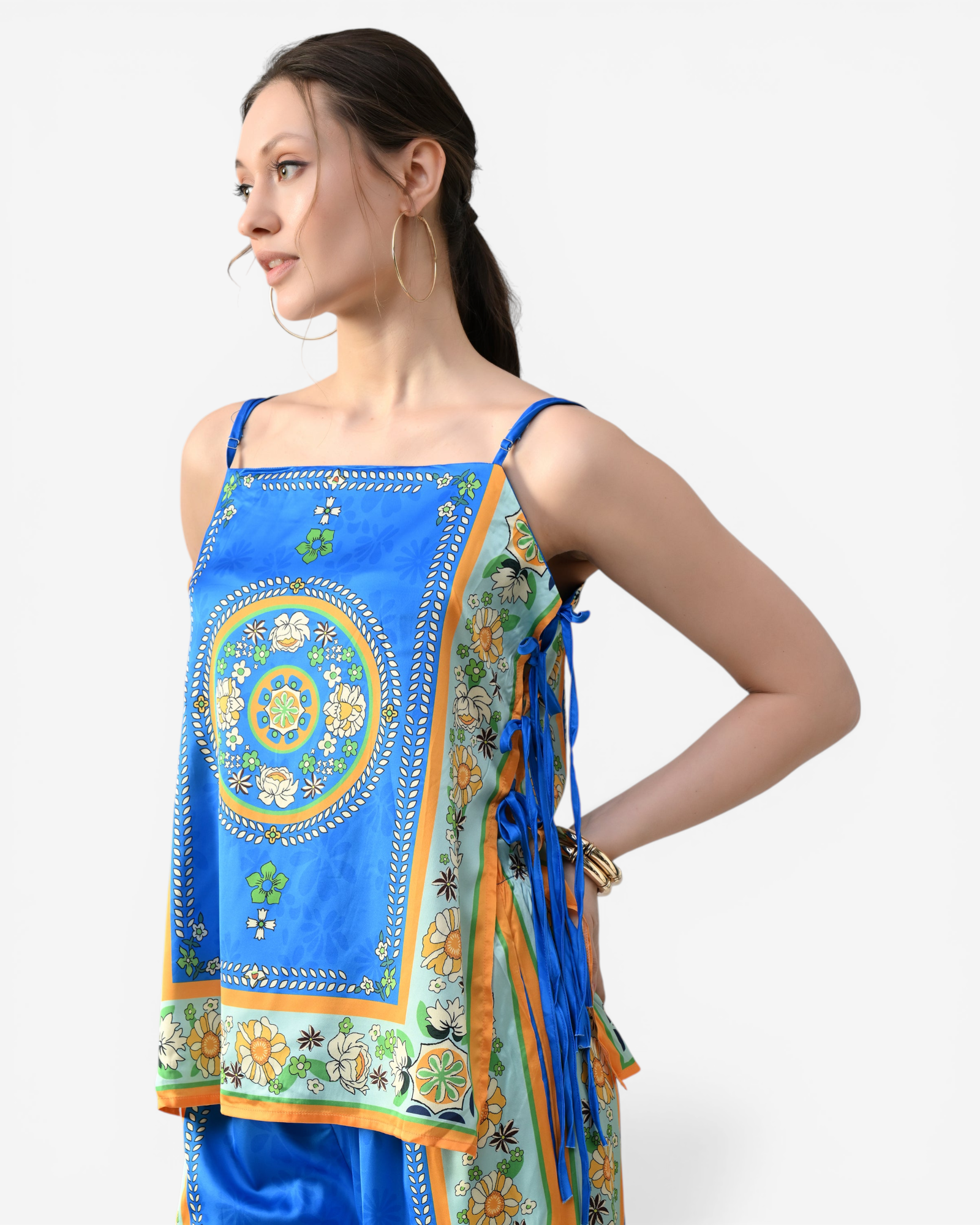 Tie-Side Detail Co-Ord Set