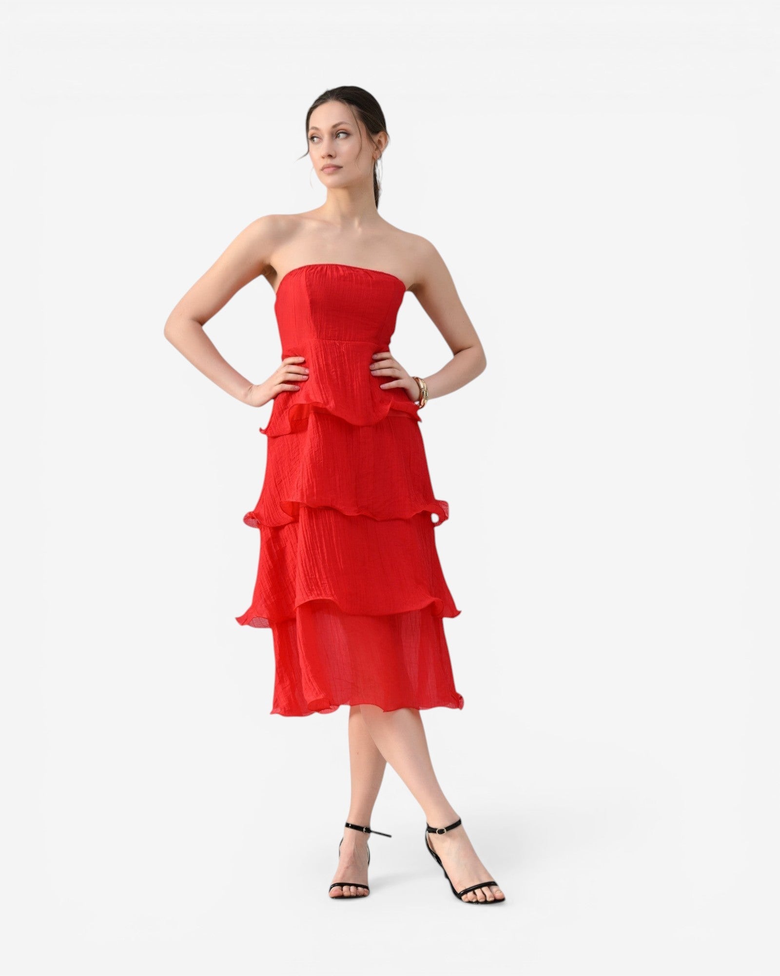 Tiered Ruffle Dress
