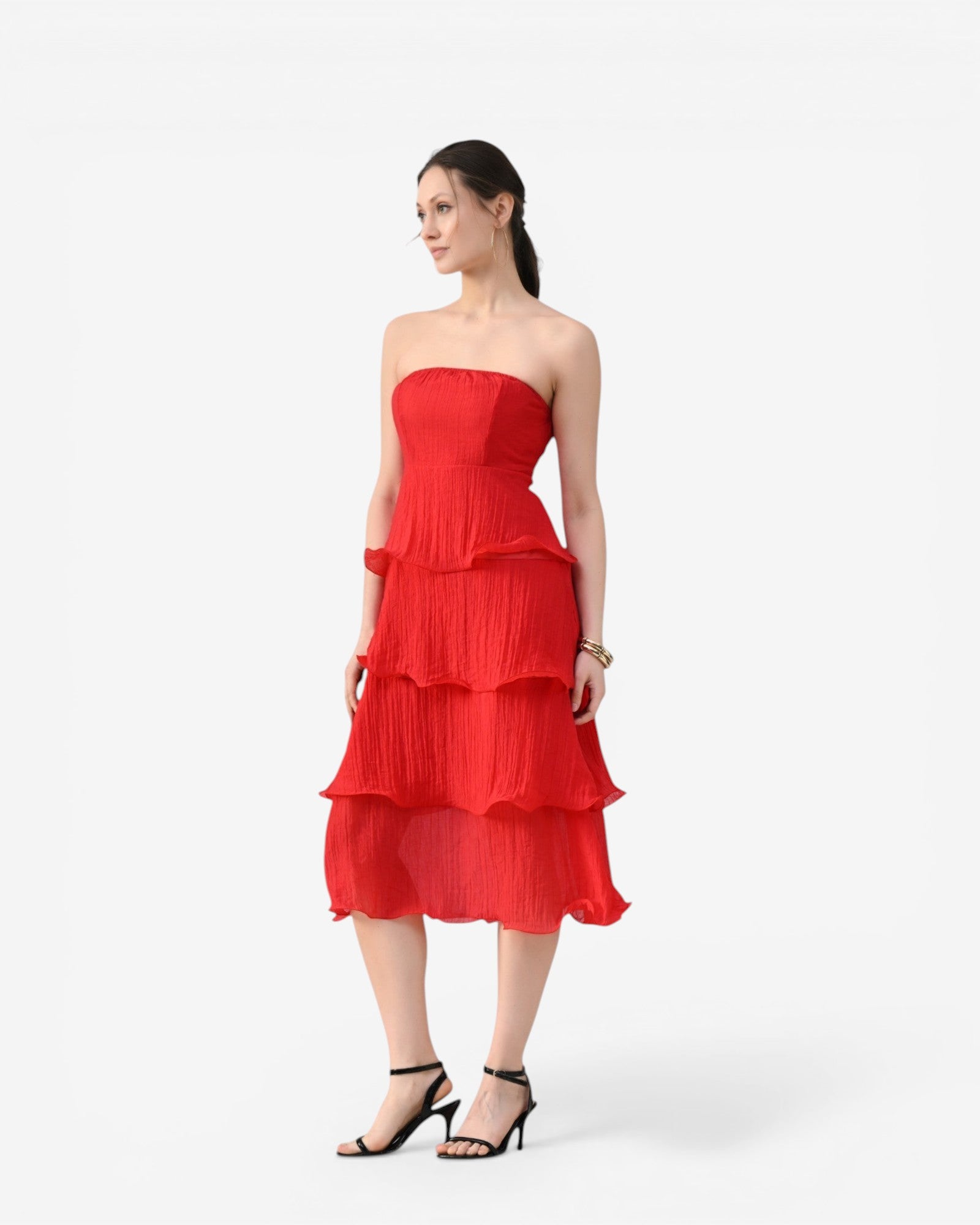 Tiered Ruffle Dress