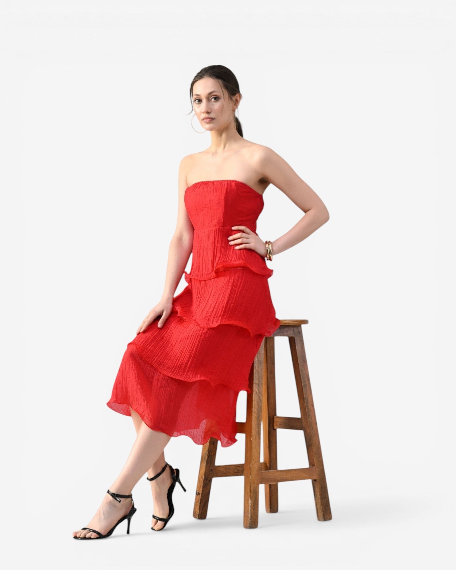 Tiered Ruffle Dress