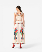 Wide Strap V-Neck Co-ord Set