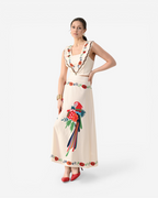 Wide Strap V-Neck Co-ord Set