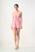 Sweetheart Neckline Mini Dress
