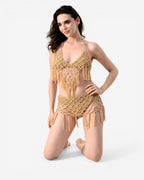 Crochet Fringe bikini Set