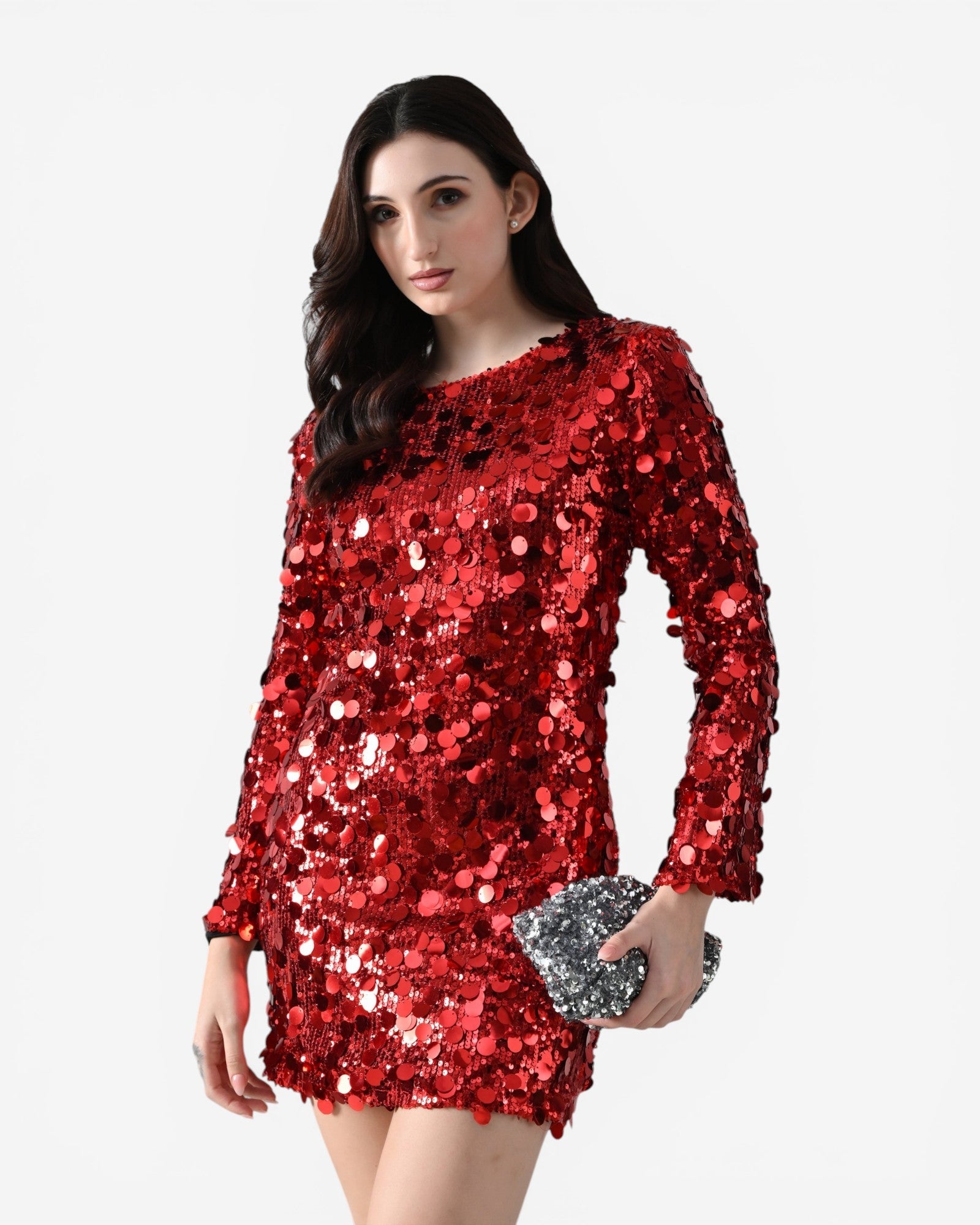 Scarlet Sequin Dress