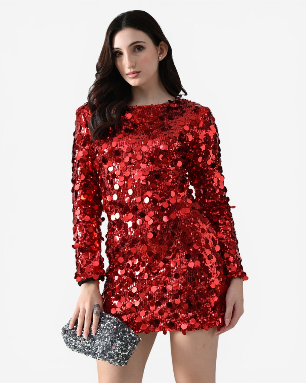 Scarlet Sequin Dress