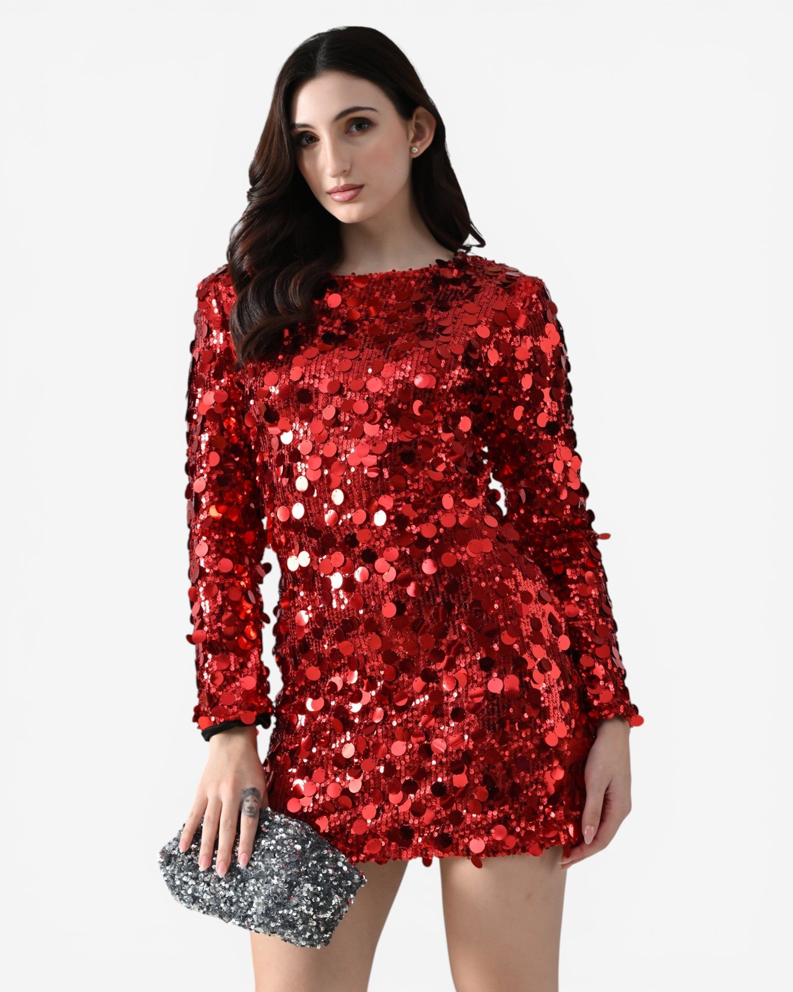 Scarlet Sequin Dress