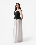 Top & Flared Maxi Skirt Set