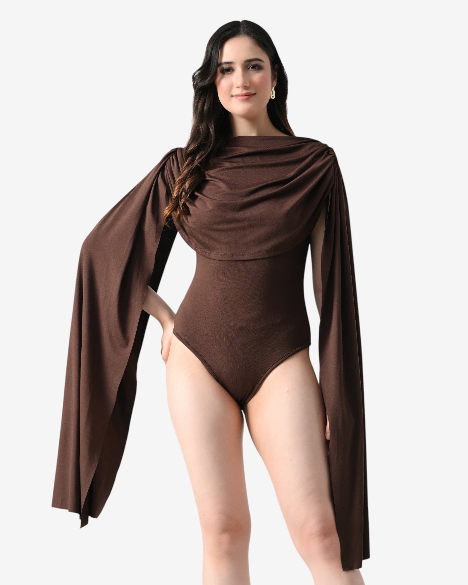 Cowl Neck Bodysuit