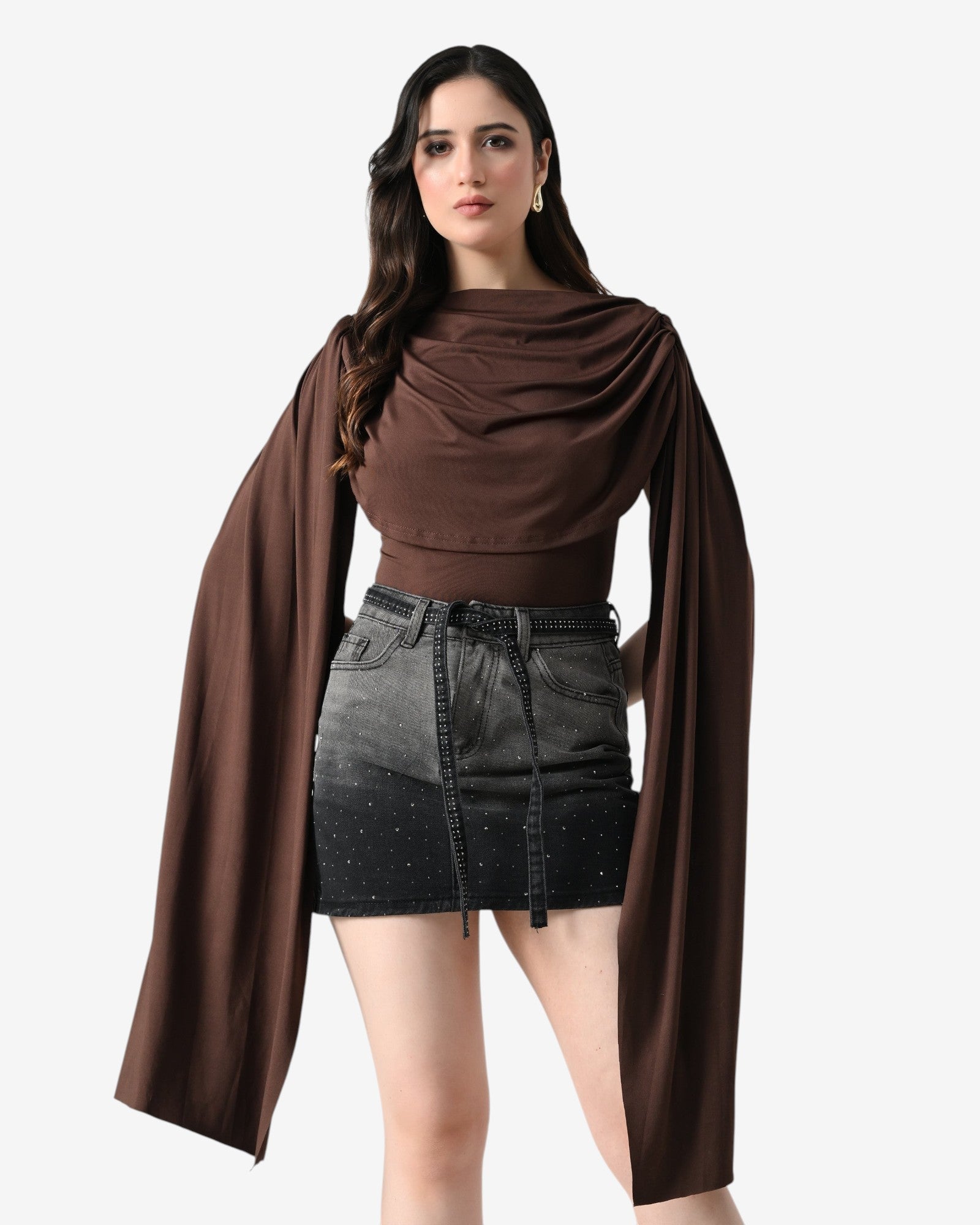 Cowl Neck Bodysuit