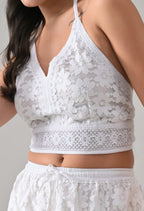 Halter Lace Co-ord Set