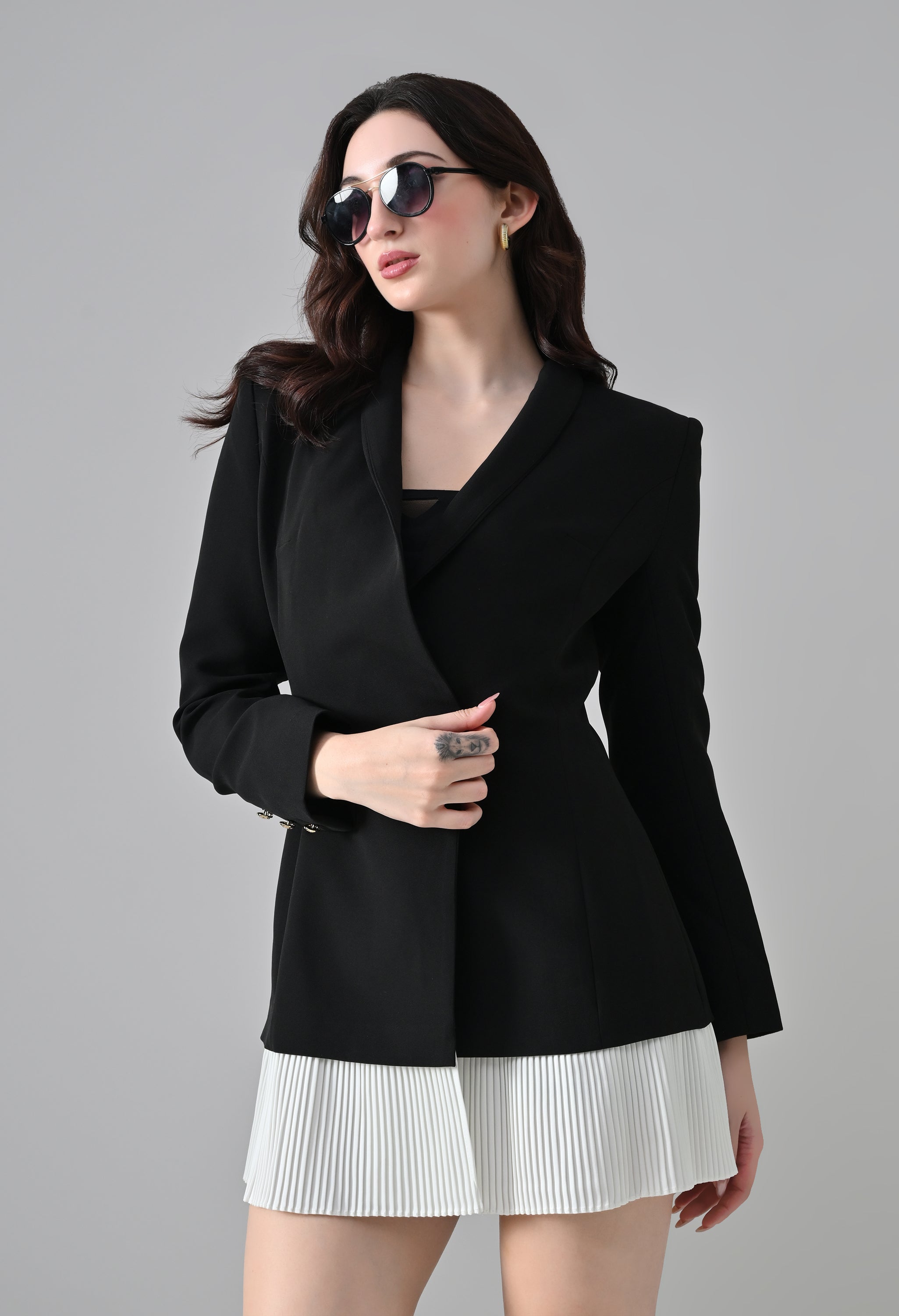 Regal Blazer Dress