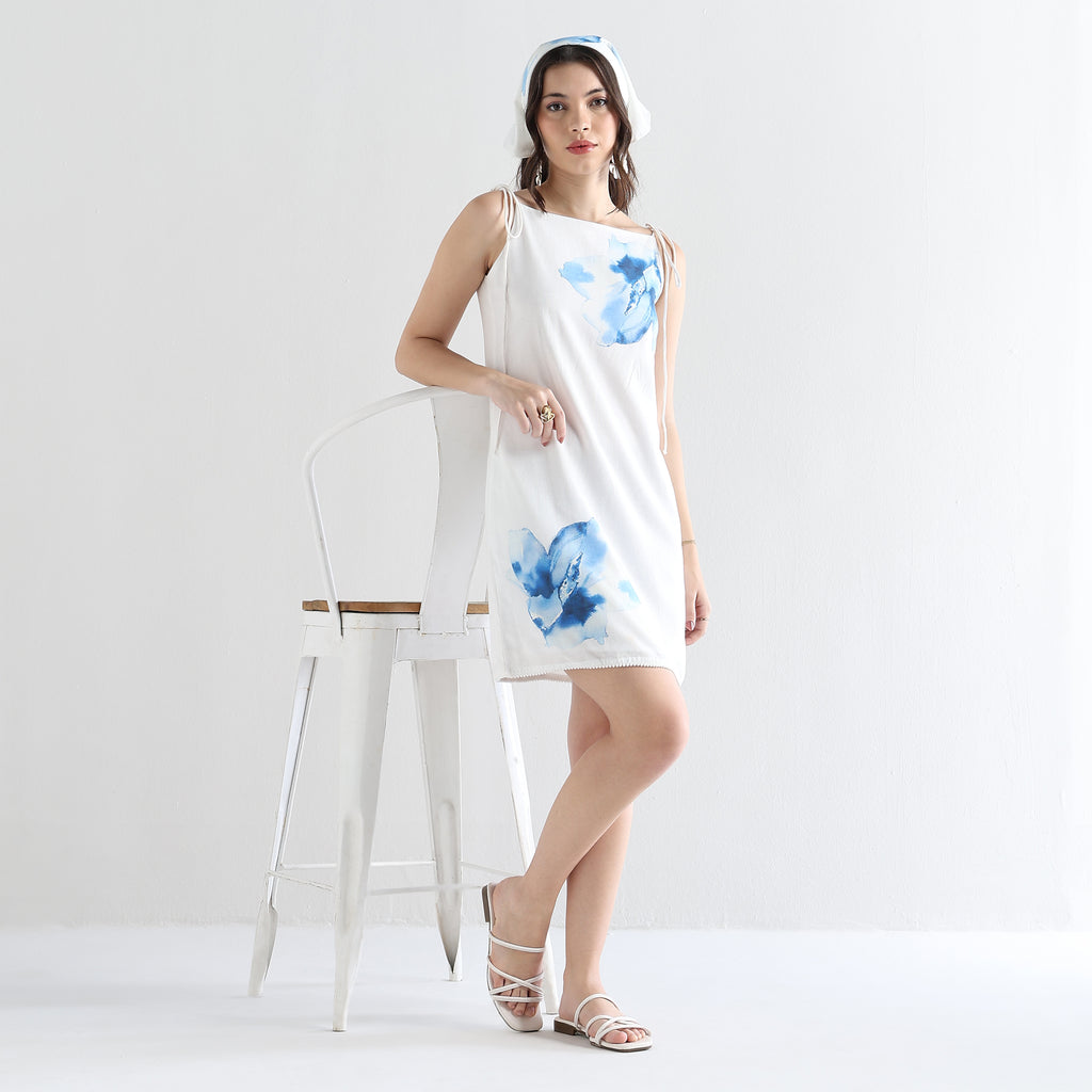 Nausica Bloom Short Dress
