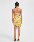 3D Floral Mini Dress