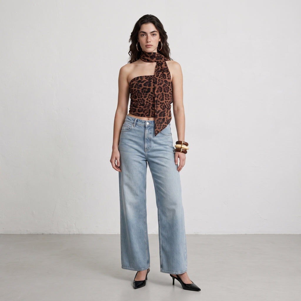 Wild Muse Top With Scraf