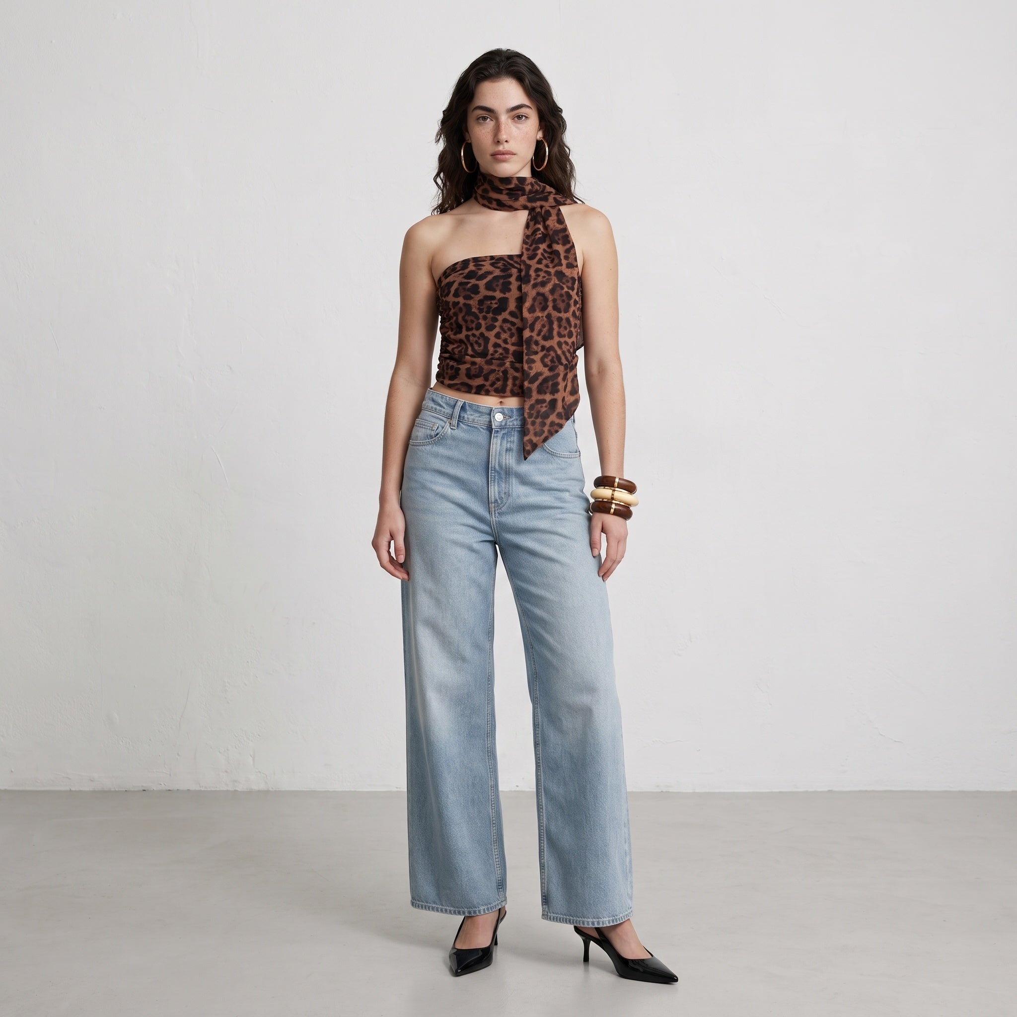 Wild Muse Top With Scraf