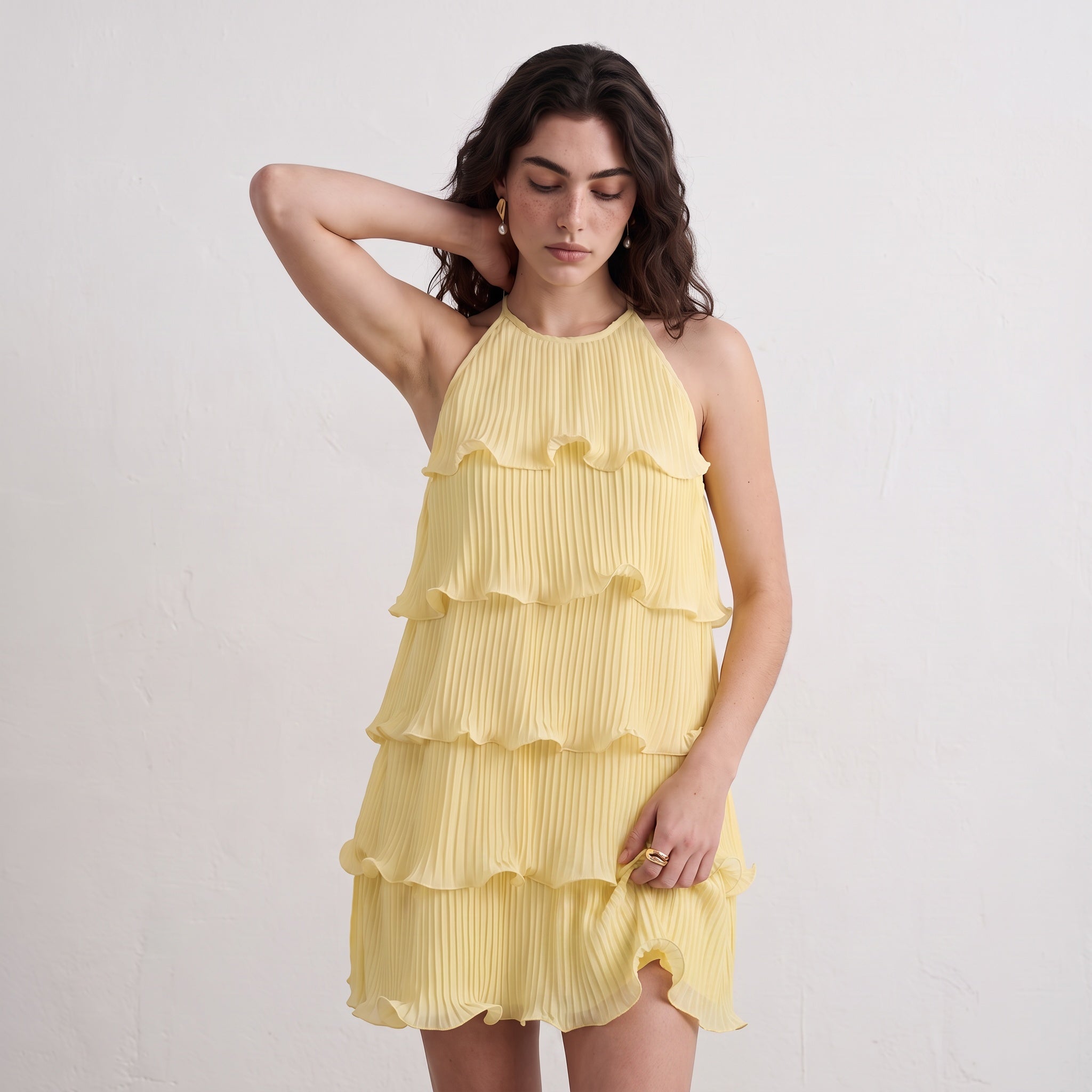 Circe Ruffled Dress