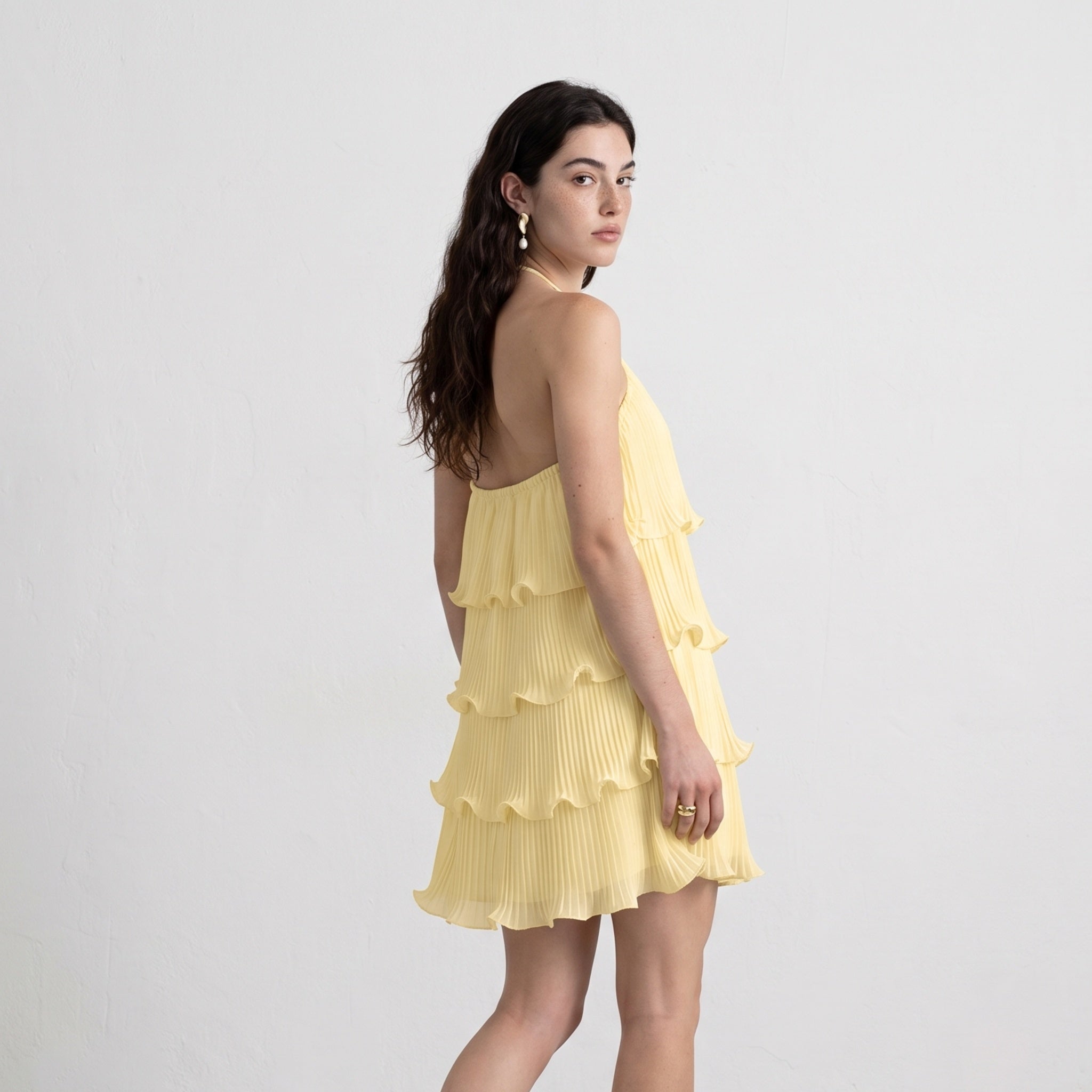 Circe Ruffled Dress