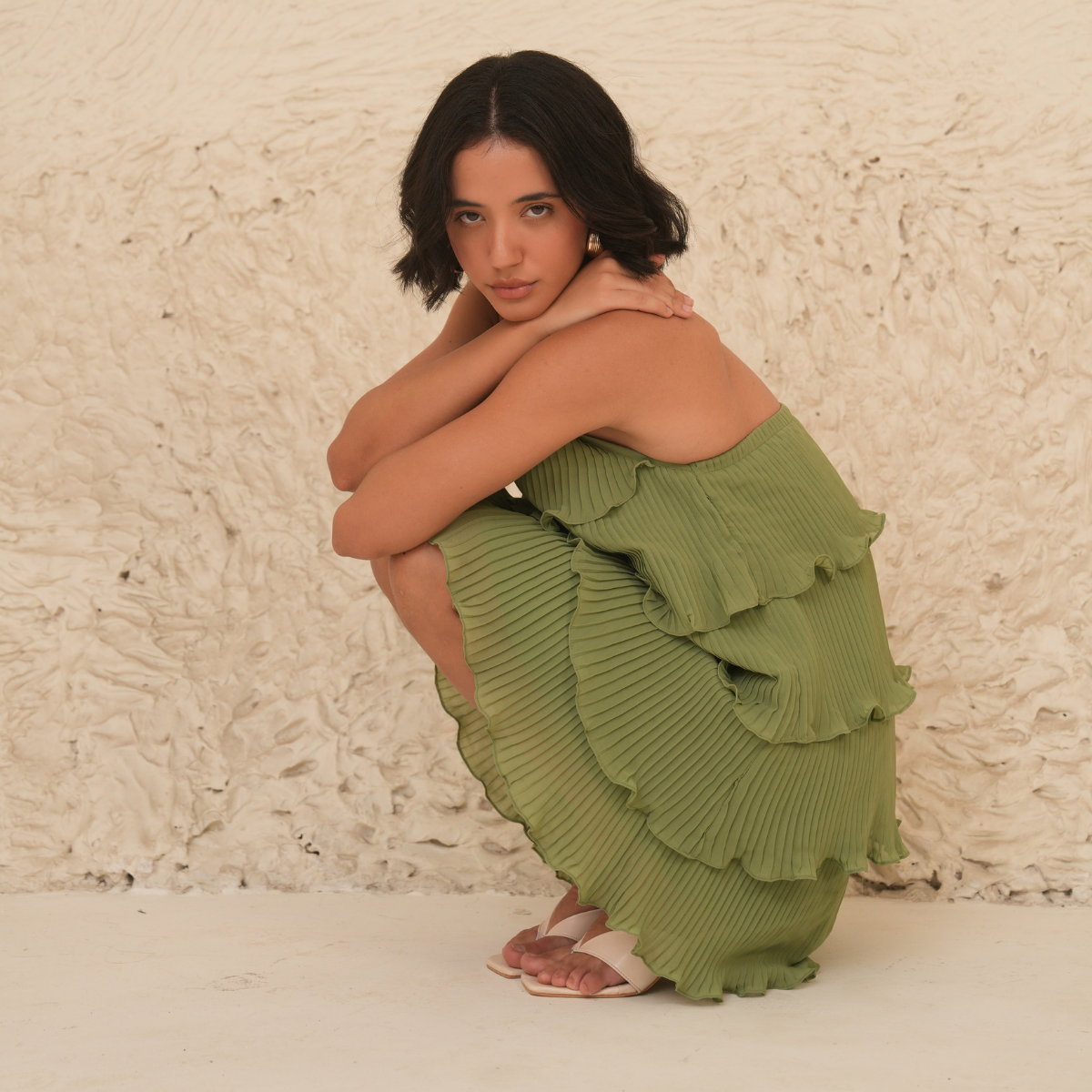 Circe Ruffled Dress