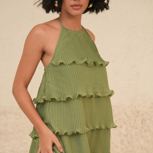 Circe Ruffled Dress