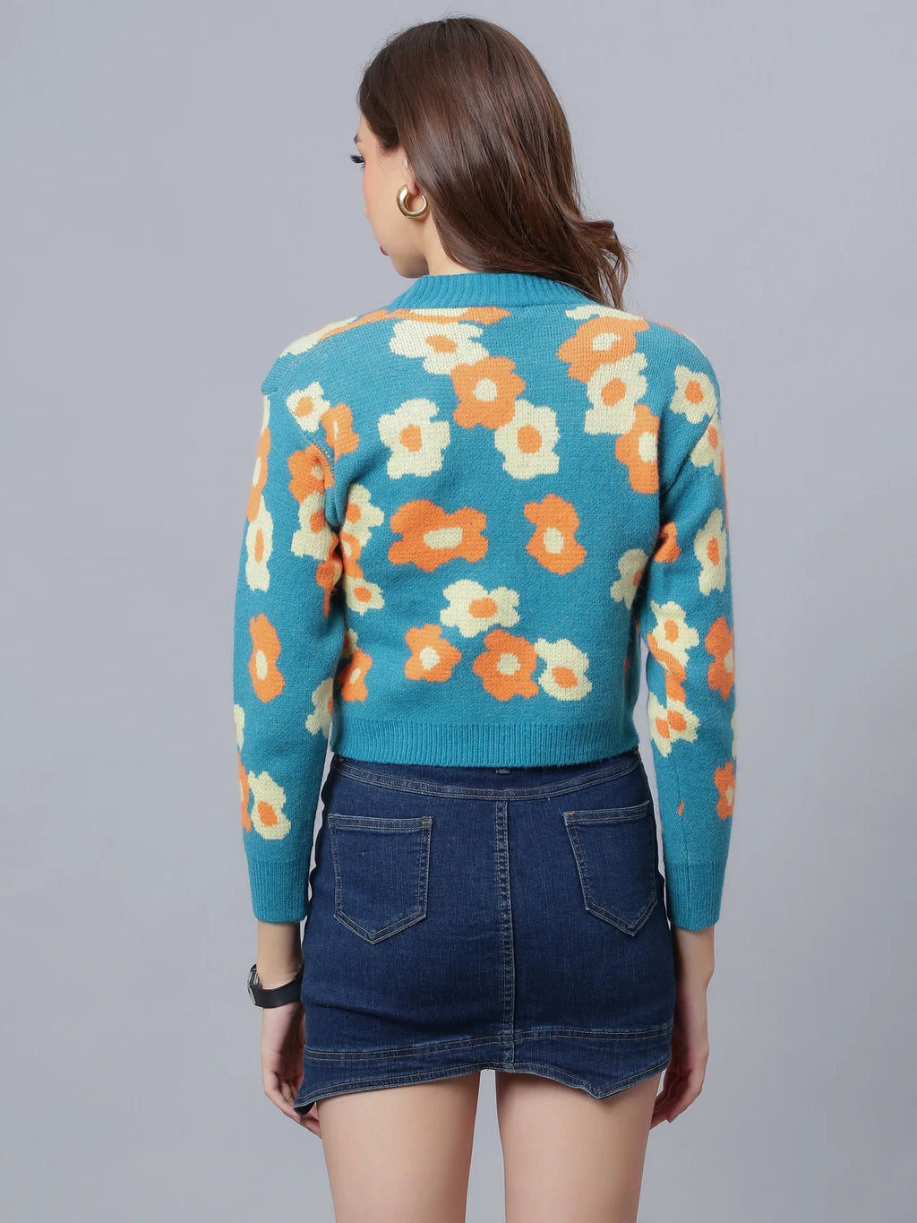 Floral Cardigan Two Piece Set