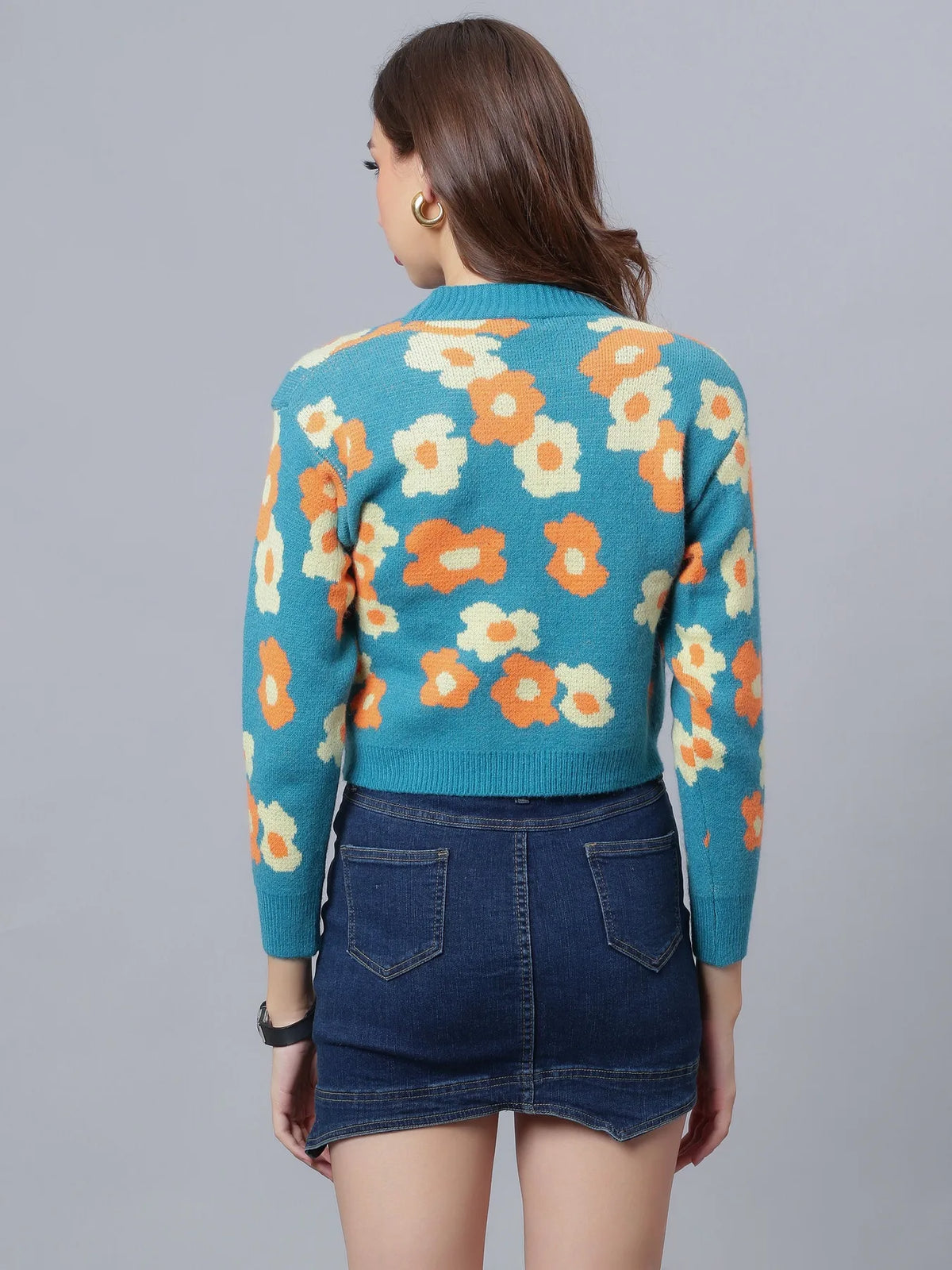 Floral Cardigan Two Piece Set