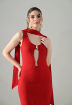 Golden Grace Maxi Dress