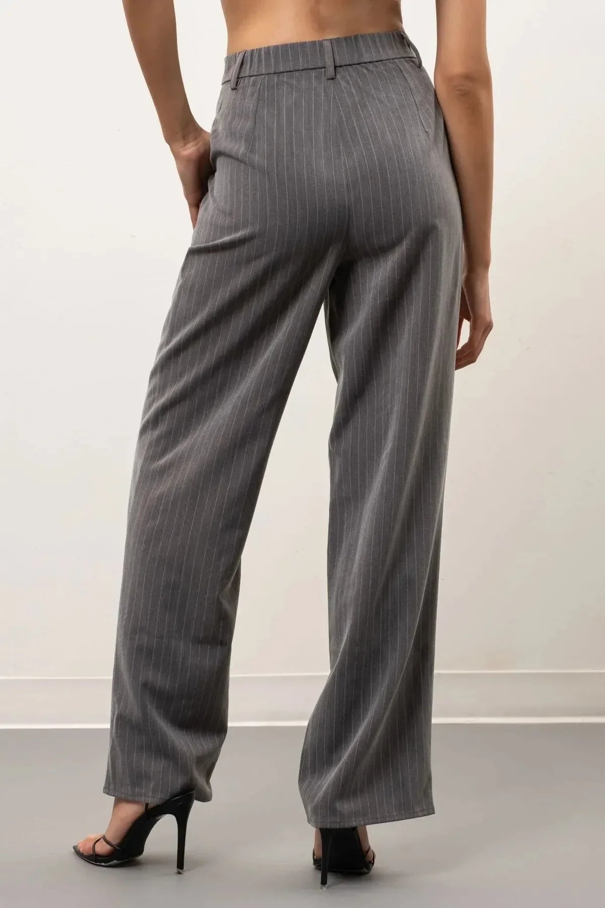 Pinstripe Two-Piece Set