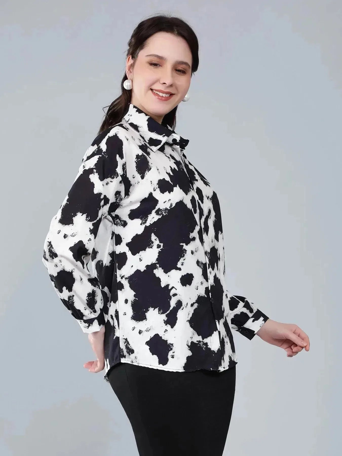 Smudge Print Shirt