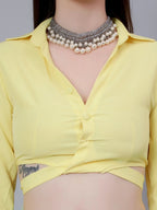 Classic Blouse & Culottes Set