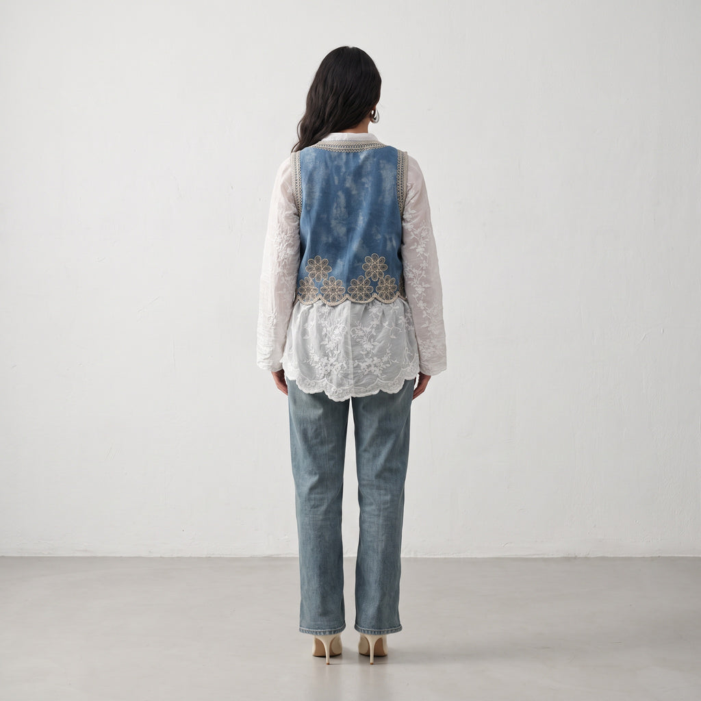 Bluebell Shirt Vest Set