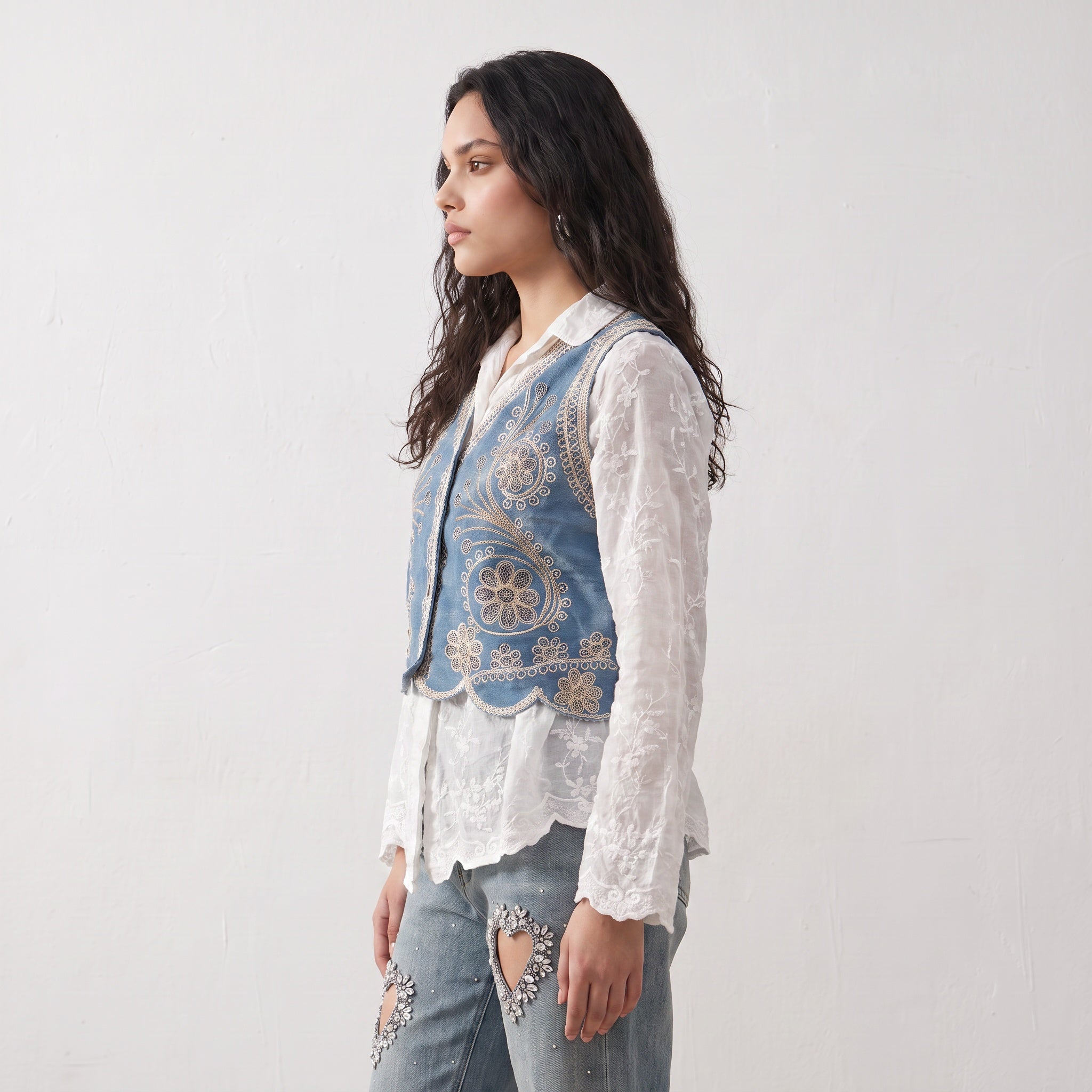 Bluebell Shirt Vest Set