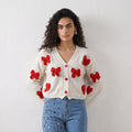 Bow Knit Cardigan