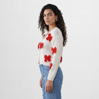 Bow Knit Cardigan