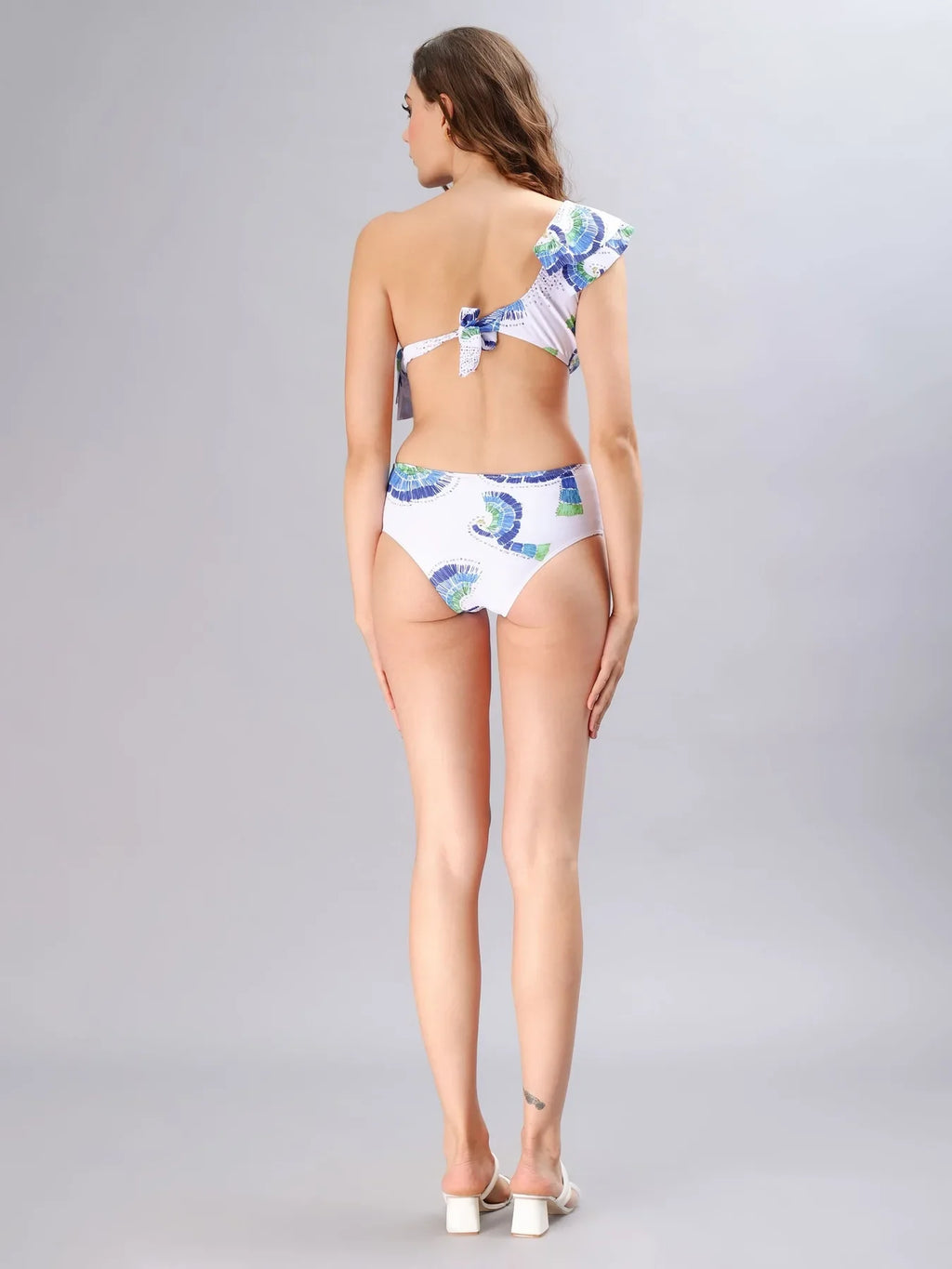 One Shoulder Bikini Set