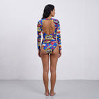 Cartoon Printed Swimsuit