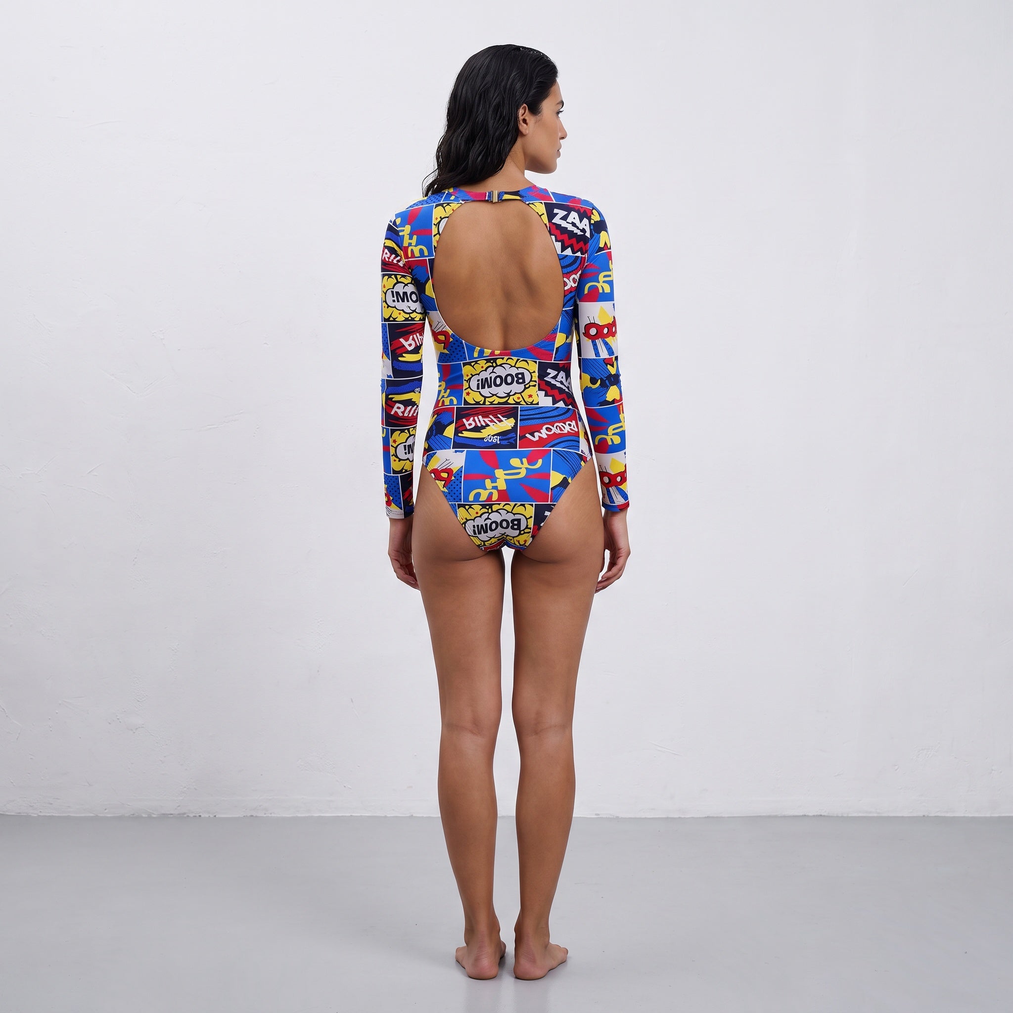 Cartoon Printed Swimsuit