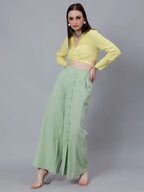 Classic Blouse & Culottes Set