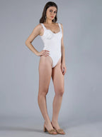 Flower Accent Bodysuit