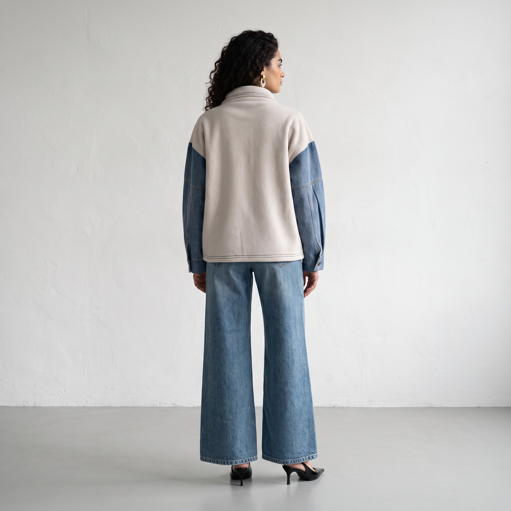 Contrast Stitch Jacket