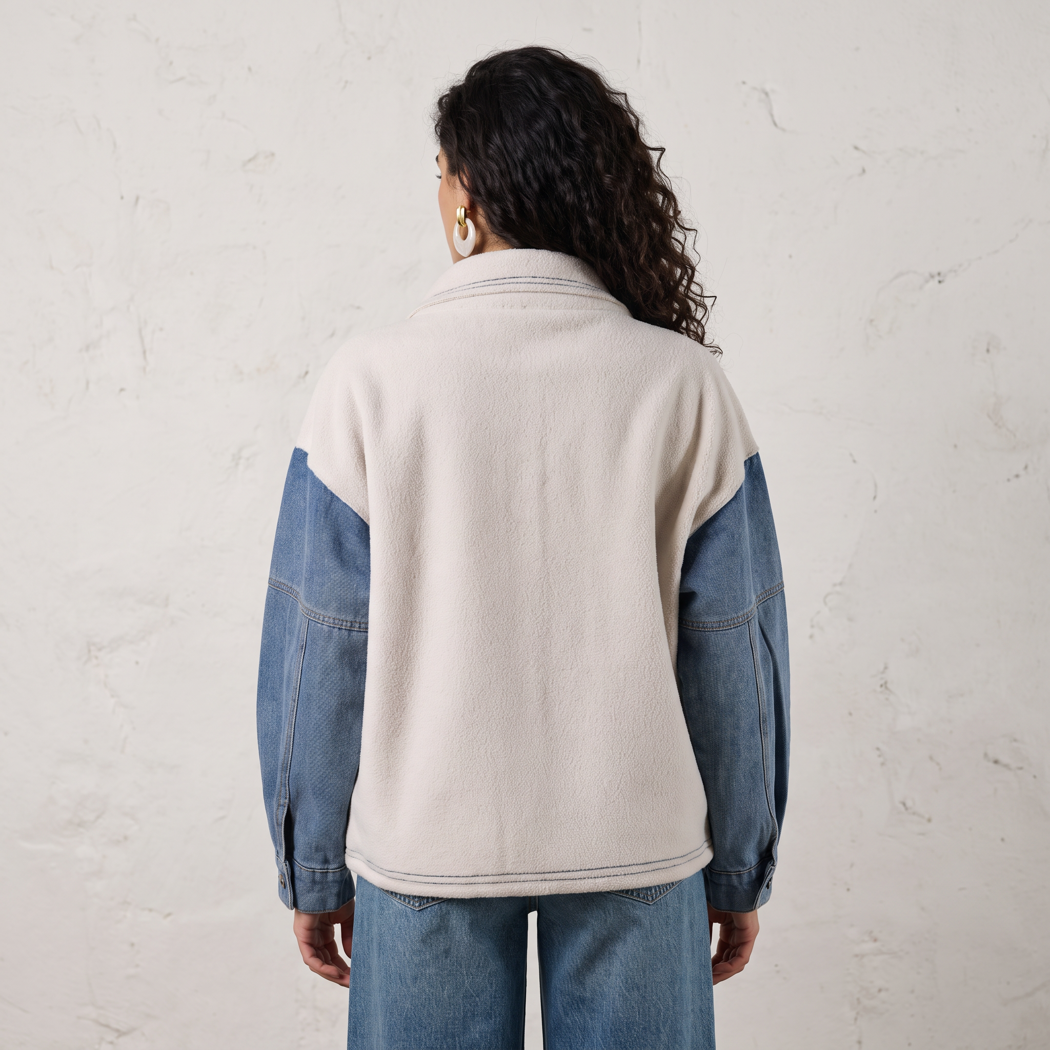 Contrast Stitch Jacket