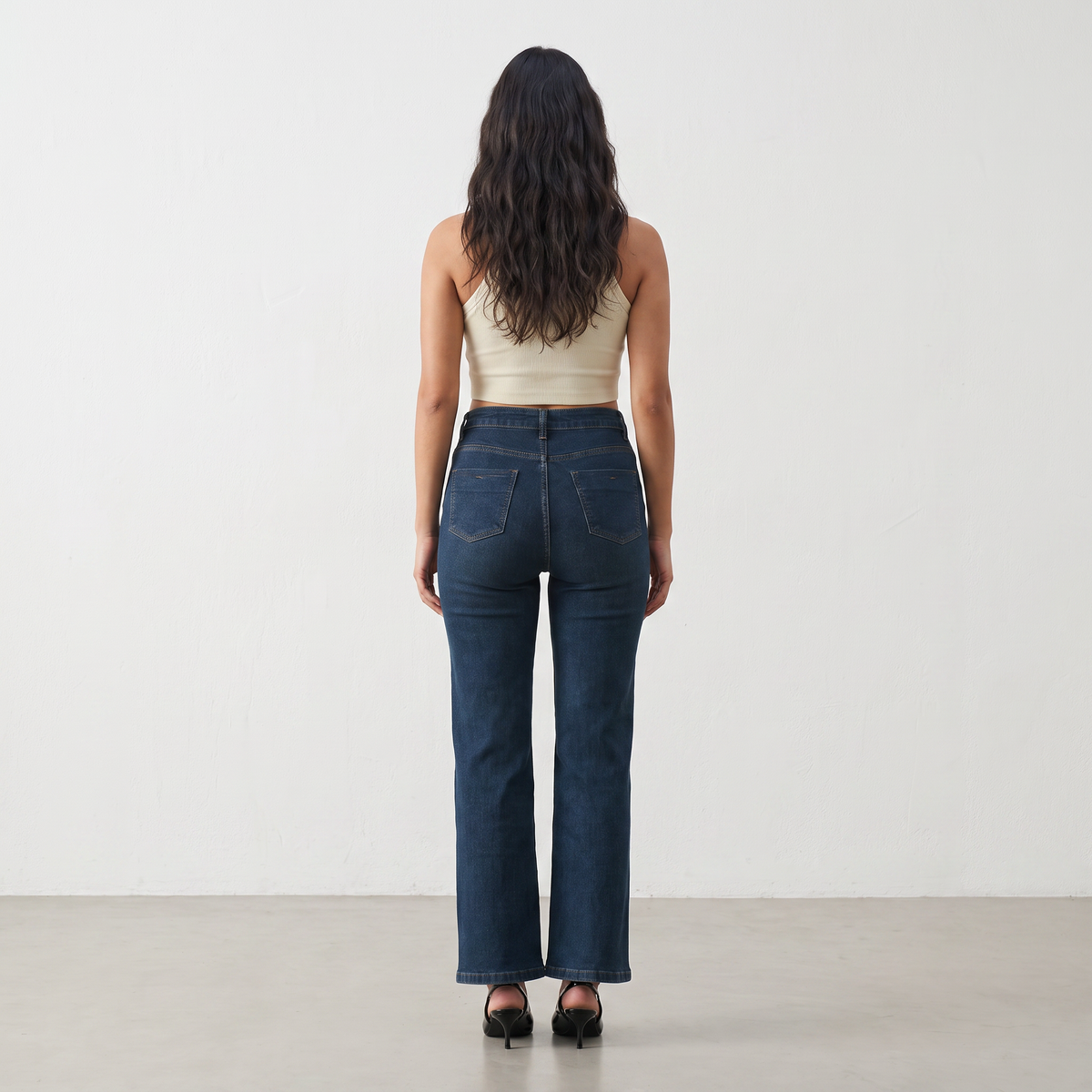 Rhinestone Radiance Denim Jeans