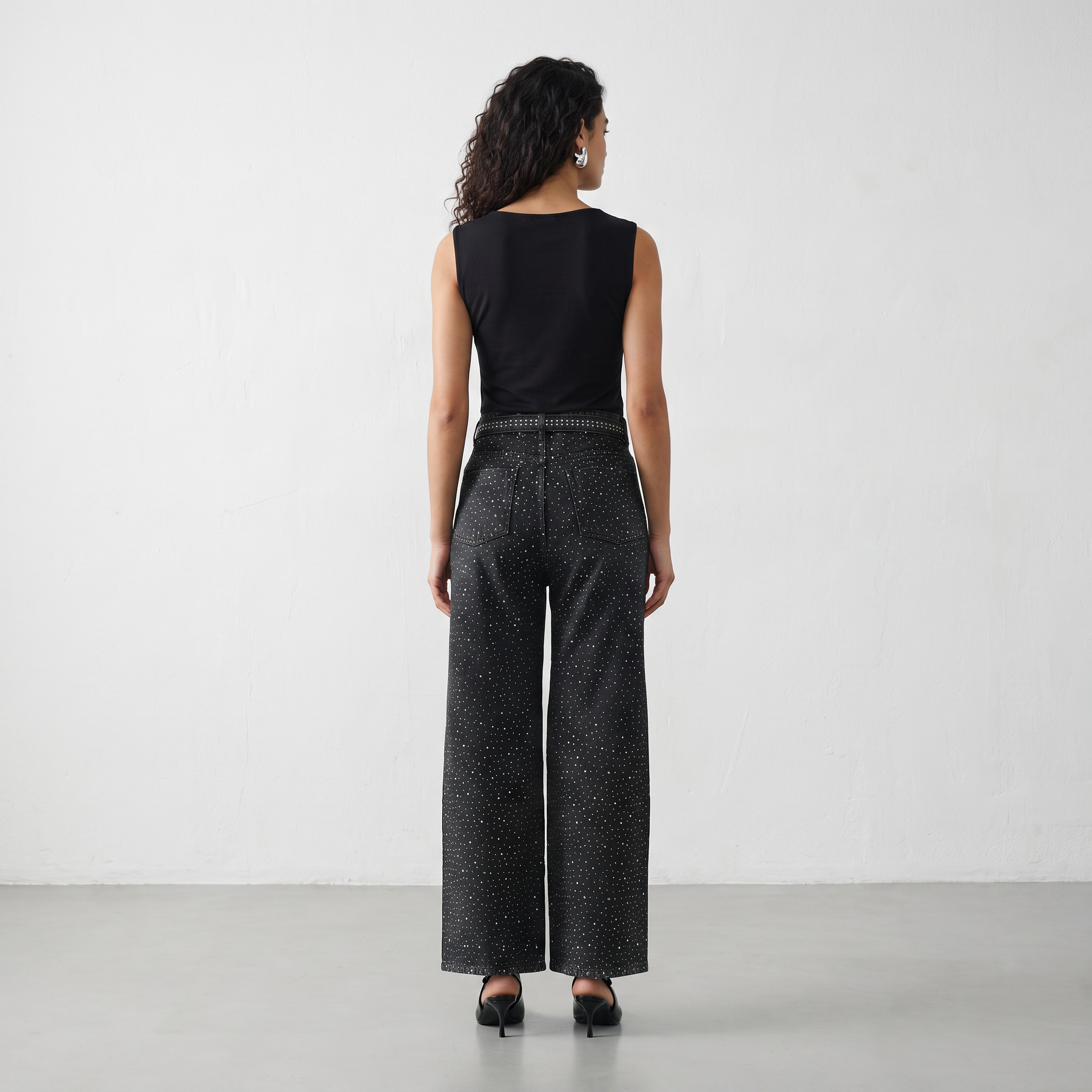 Crystal Embellishment Jeans