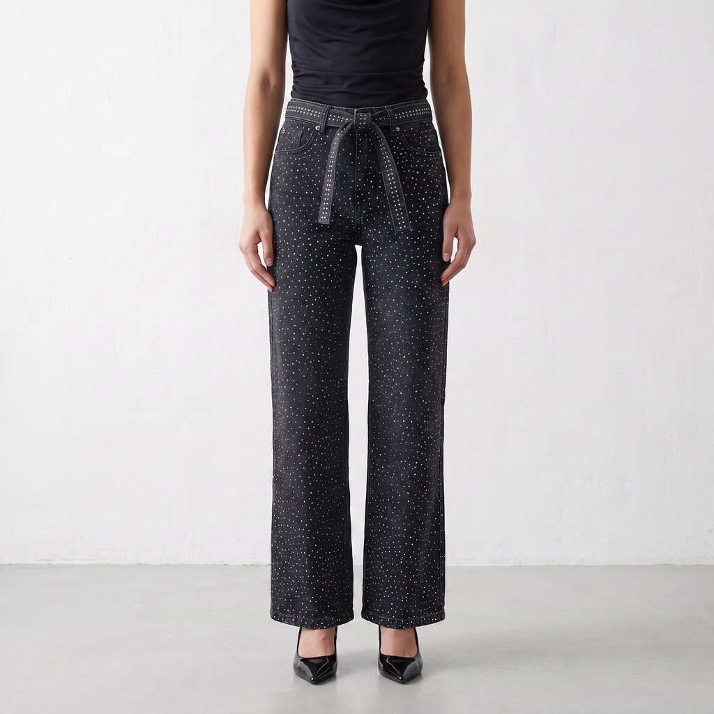 Crystal Embellishment Jeans