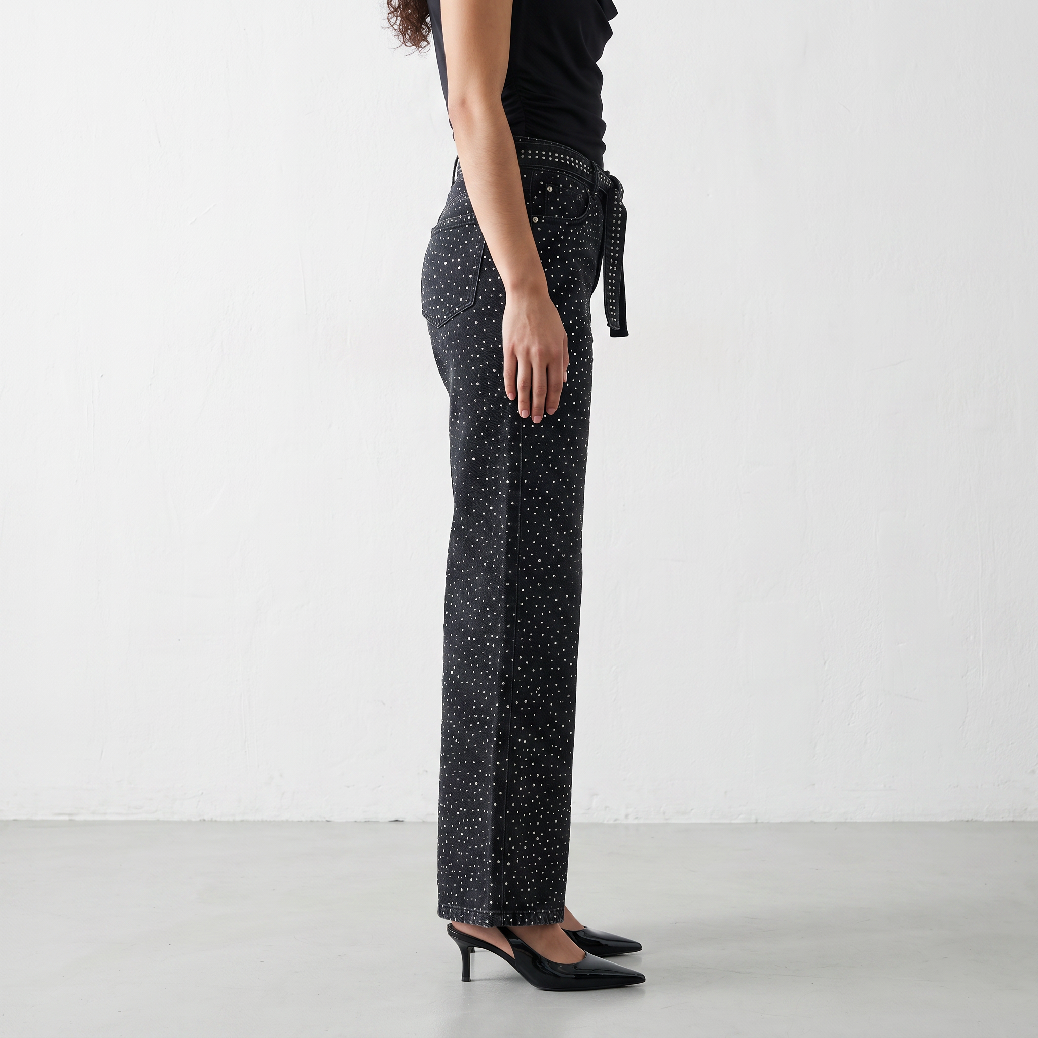 Crystal Embellishment Jeans