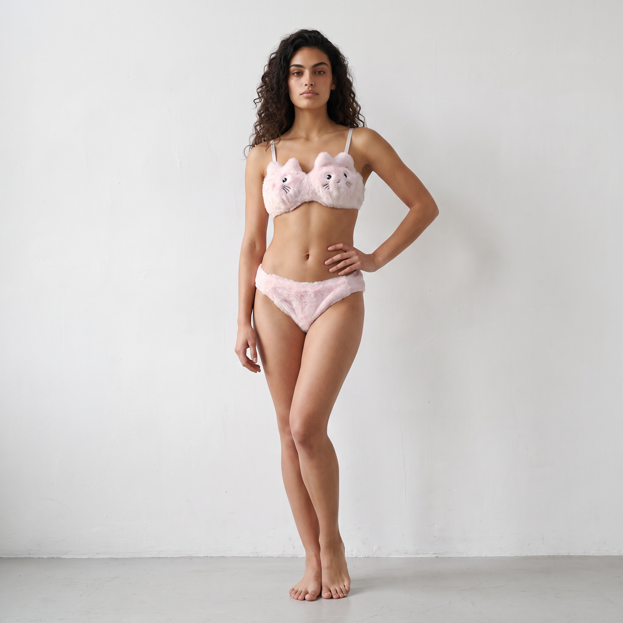 Cute Kitty Lingerie Set