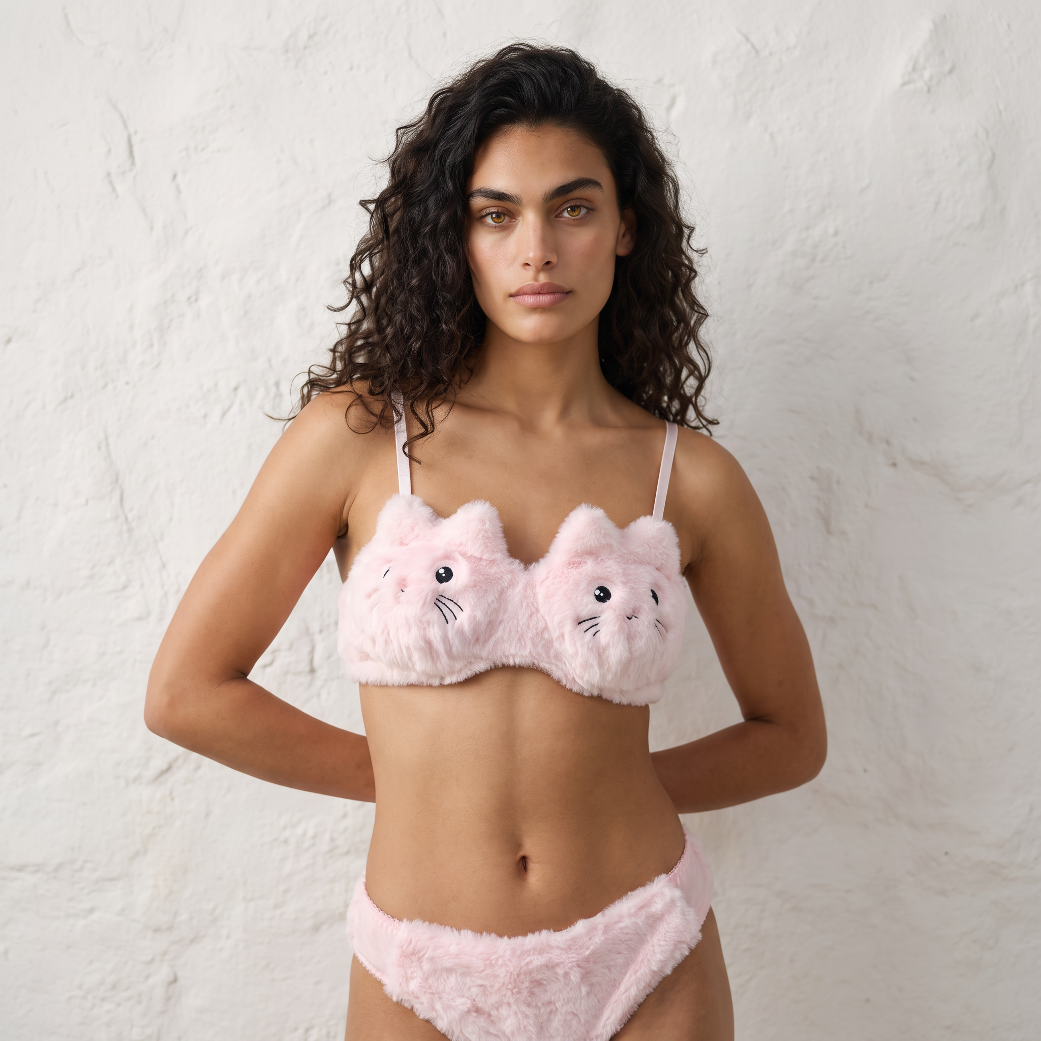 Cute Kitty Lingerie Set