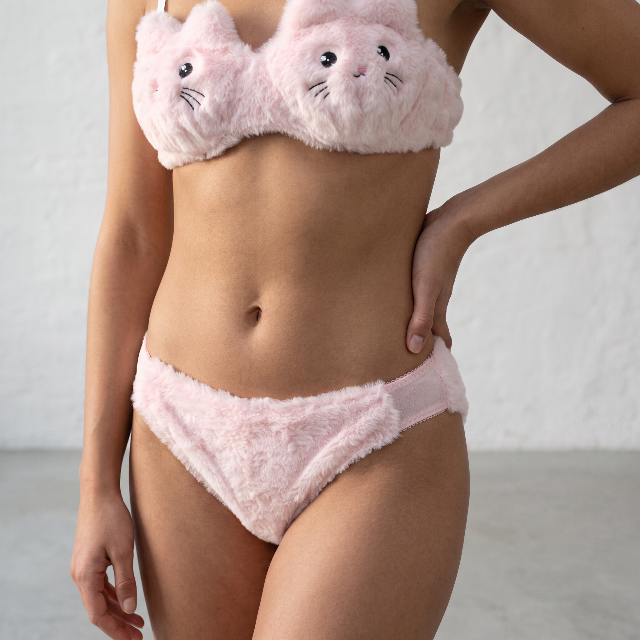 Cute Kitty Lingerie Set